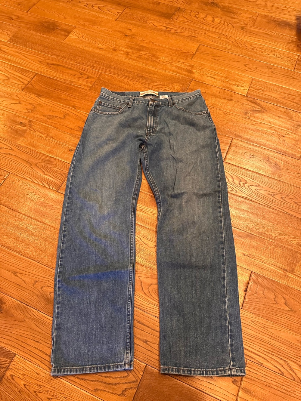 Levi's Men's Straight-Leg Blue Denim Jeans